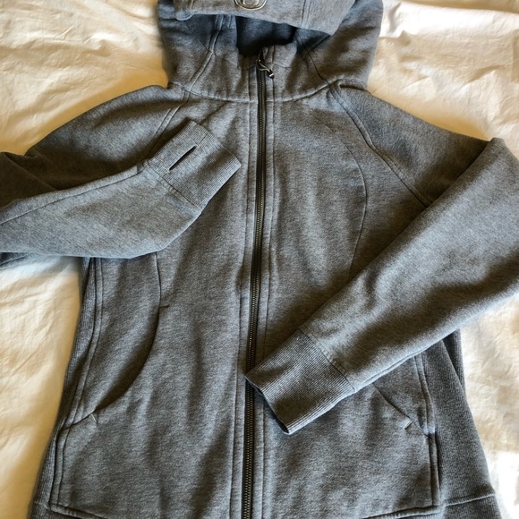lululemon athletica Tops - Lulu scuba hoodie gray